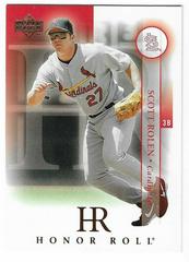 SCOTT ROLEN #78 Baseball Cards 2003 Upper Deck Honor Roll Prices