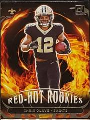 Chris Olave #RHR-4 Football Cards 2022 Panini Donruss Red Hot Rookies Prices