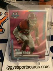Will Anderson Football Cards 2022 Bowman's Best University Neon Neophytes Prices