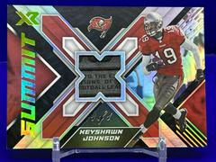 Keyshawn Johnson #SS-18 Football Cards 2022 Panini XR Summit Swatches Prices
