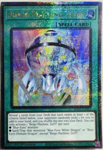 Bingo Machine, Go!!! [Quarter Century Secret Rare] RA02-EN062 YuGiOh 25th Anniversary Rarity Collection II