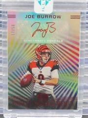 Joe Burrow [Red] #RE1 Football Cards 2020 Panini Illusions Rookie Endorsements Autographs Prices