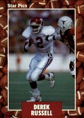 Derek Russell Football Cards 1991 Star Pics Prices
