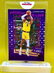 LeBron James [Purple] Basketball Cards 2022 Panini Donruss Production Line Prices