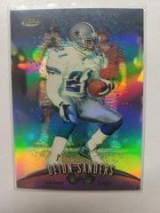 Deion Sanders [Refractor] #36 Football Cards 1998 Topps Finest Prices