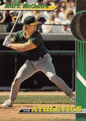 Mark McGwire Baseball Cards 1993 Stadium Club Athletics Prices