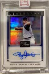 Roger Clemens #LS-RC Baseball Cards 2022 Panini Three and Two Legendary Signatures Prices