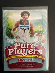 Anthony Edwards Basketball Cards 2022 Panini Hoops Pure Players Prices