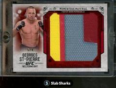 Georges St Pierre [Red] Ufc Cards 2015 Topps UFC Knockout Prices