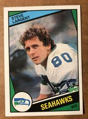 Steve Largent #196 Football Cards 1984 Topps Prices