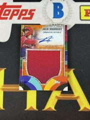 Julio Rodriguez [Orange Cracked Ice] #AV-JR Baseball Cards 2023 Topps World Classic Autographs Prices