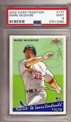 Mark McGwire #177 Baseball Cards 2002 Fleer Tradition Prices