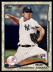 Masahiro Tanaka [Camo] #661 Baseball Cards 2014 Topps Prices