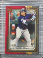 Triston Casas [Ruby] #79 Baseball Cards 2023 Topps Museum Collection Prices