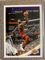 LeBron James [Press Proof Purple] Basketball Cards 2018 Panini Donruss Prices