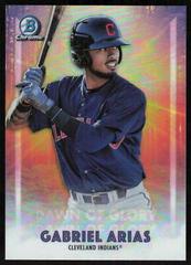 Gabriel Arias #DOG-7 Baseball Cards 2021 Bowman Chrome Dawn of Glory Prices