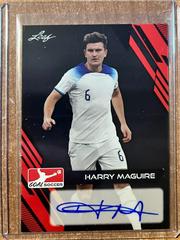 Harry Maguire #BA-HM1 Soccer Cards 2023 Leaf Goal Autographs Prices