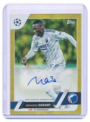 Mohamed Daramy [Gold] #A-MD Soccer Cards 2022 Topps UEFA Club Competitions Autographs Prices