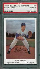 Clem Labine Baseball Cards 1960 Bell Brand Dodgers Prices