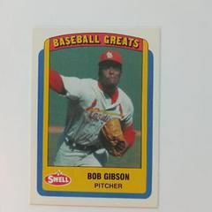 Bob Gibson Baseball Cards 1990 Swell Greats Prices