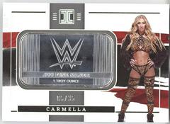 Carmella Wrestling Cards 2022 Panini Impeccable WWE Silver Logo Prices