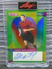 Andriy Shevchenko [Green] Soccer Cards 2022 Leaf Vivid Autographs Prices