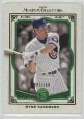 Ryne Sandberg [Green] Baseball Cards 2013 Topps Museum Collection Prices