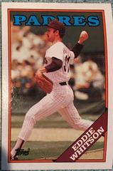 Eddie Whitson Baseball Cards 1988 Topps Prices