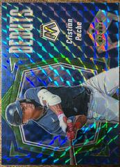 Cristian Pache [Green Mosaic] #PD2 Baseball Cards 2021 Panini Mosaic Debuts Prices
