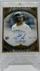 CJ Abrams Baseball Cards 2022 Topps Transcendent Collection Autographs Prices