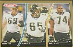 Chris Naeole, Brad Meester, Maurice Williams [Gold] Football Cards 2007 Topps Total Prices