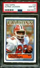 Alfred Jackson Football Cards 1983 Topps Prices