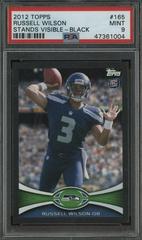 Russell Wilson [Black] #165 Football Cards 2012 Topps Prices