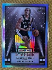 Jeremy Sochan [Holo] #9 Basketball Cards 2022 Panini Hoops Now Playing Prices
