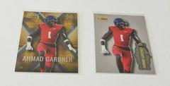 Ahmad Gardner [Silver Gold] Football Cards 2022 Wild Card Matte X Plode Prices