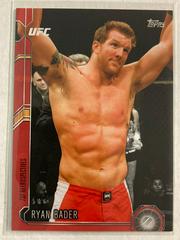 Ryan Bader [Red] Ufc Cards 2015 Topps UFC Chronicles Prices