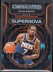 Kevin Durant [Orange] #5 Basketball Cards 2021 Panini Obsidian Supernova Prices