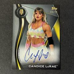 Candice LeRae [Silver] Wrestling Cards 2019 Topps WWE NXT Autographs Prices