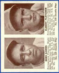Debs Garms, Elbert Fletcher Baseball Cards 1941 Double Play Prices
