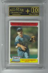 Dan Quisenberry #39 Baseball Cards 1985 Drake's Prices