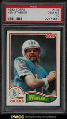 Ken Stabler #105 Football Cards 1982 Topps Prices