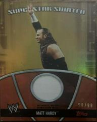 Matt Hardy Wrestling Cards 2010 Topps WWE Superstar Swatches Prices