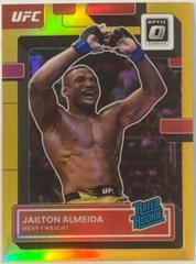 Jailton Almeida [Gold] #106 Ufc Cards 2023 Panini Donruss Optic UFC Prices