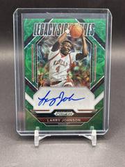 Larry Johnson [Choice Green] #LS-LYJ Basketball Cards 2023 Panini Prizm Draft Picks Legacy Signatures Prices