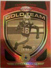 CeeDee Lamb [Red] #GT-16 Football Cards 2021 Panini Certified Gold Team Prices