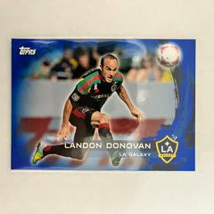 Landon Donovan [Blue] Soccer Cards 2014 Topps MLS Prices