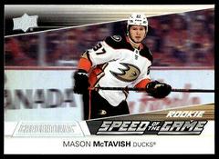 Mason McTavish Hockey Cards 2021 Upper Deck Credentials Speed of the Game Rookies Prices