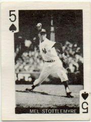 Mel Stottlemyre [5 of Spades] Baseball Cards 1969 Globe Imports Playing Cards Prices