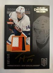 Thomas Hickey [Rookie Ticket Signature Patch] Hockey Cards 2013 Panini Contenders Prices