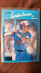 Spike Owen Baseball Cards 1990 Donruss Best NL Prices